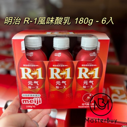 ❄️明治 伯樂益優R-1風味酸乳180g-6入