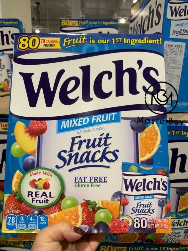 Welch’s 水果軟糖2kg(25g*80)