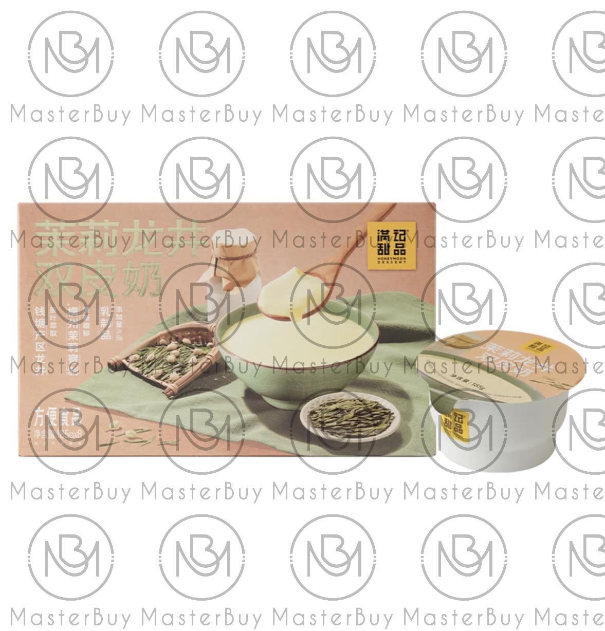 滿記 茉莉龍井雙皮奶185g - 8入